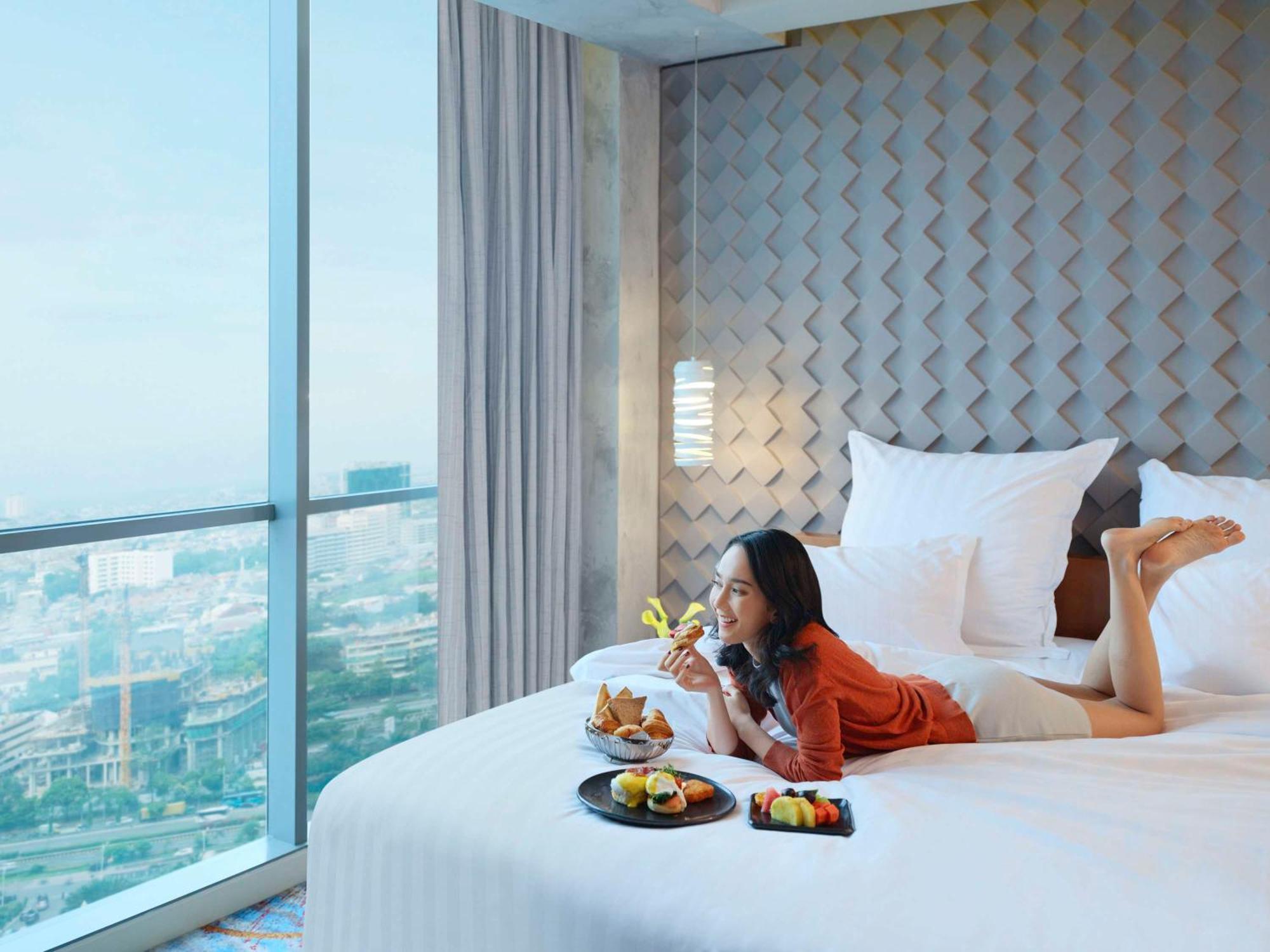 Pullman Jakarta Central Park מראה חיצוני תמונה A guest at the hotel