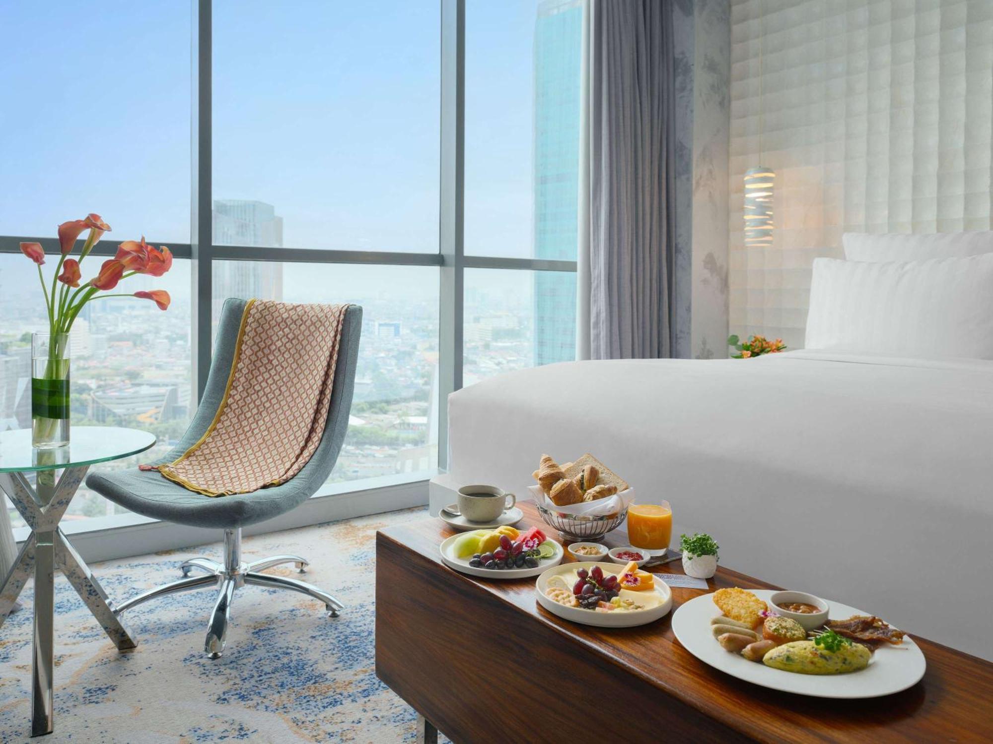 Pullman Jakarta Central Park מראה חיצוני תמונה A suite at the hotel