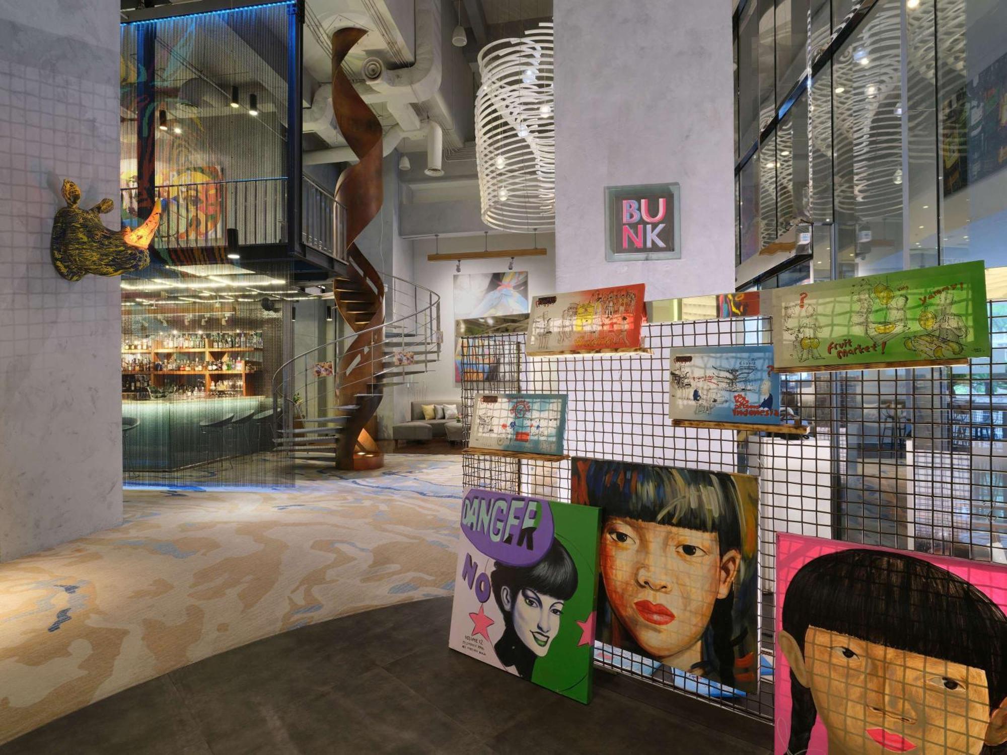Pullman Jakarta Central Park מראה חיצוני תמונה The interior of the hotel